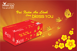 Bless You giới thiệu thiết kế đặc biệt của khăn hộp nhân dịp Tết 2016